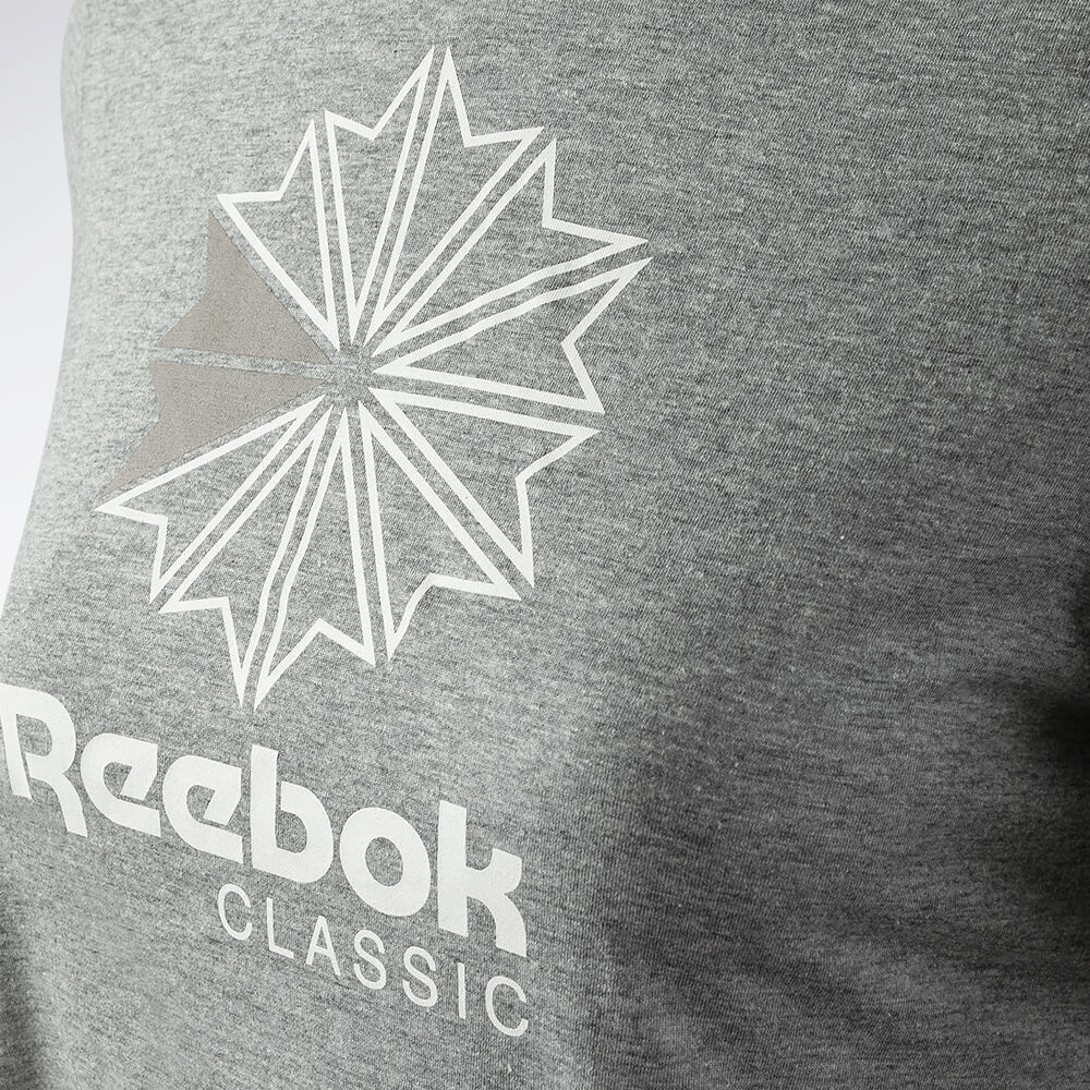 Camiseta Reebok  Star Crest Logo Feminina