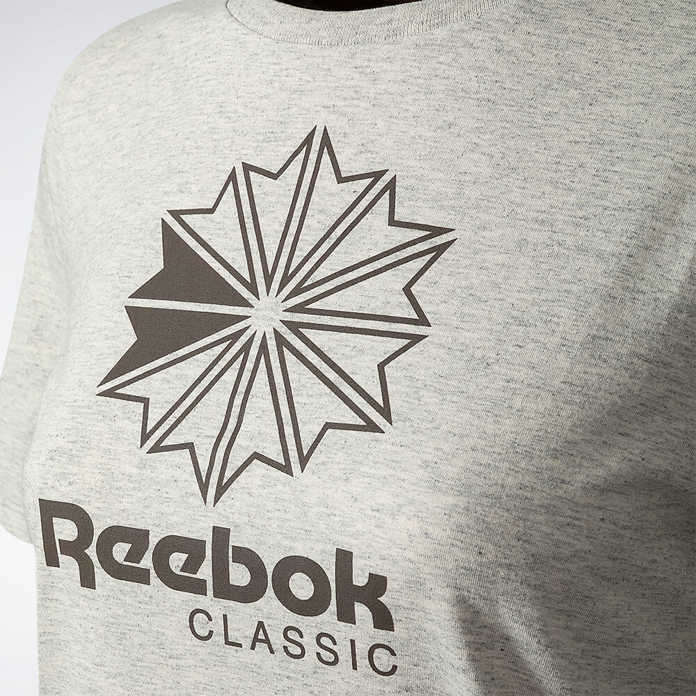 Camiseta Reebok  Star Crest Logo Feminina