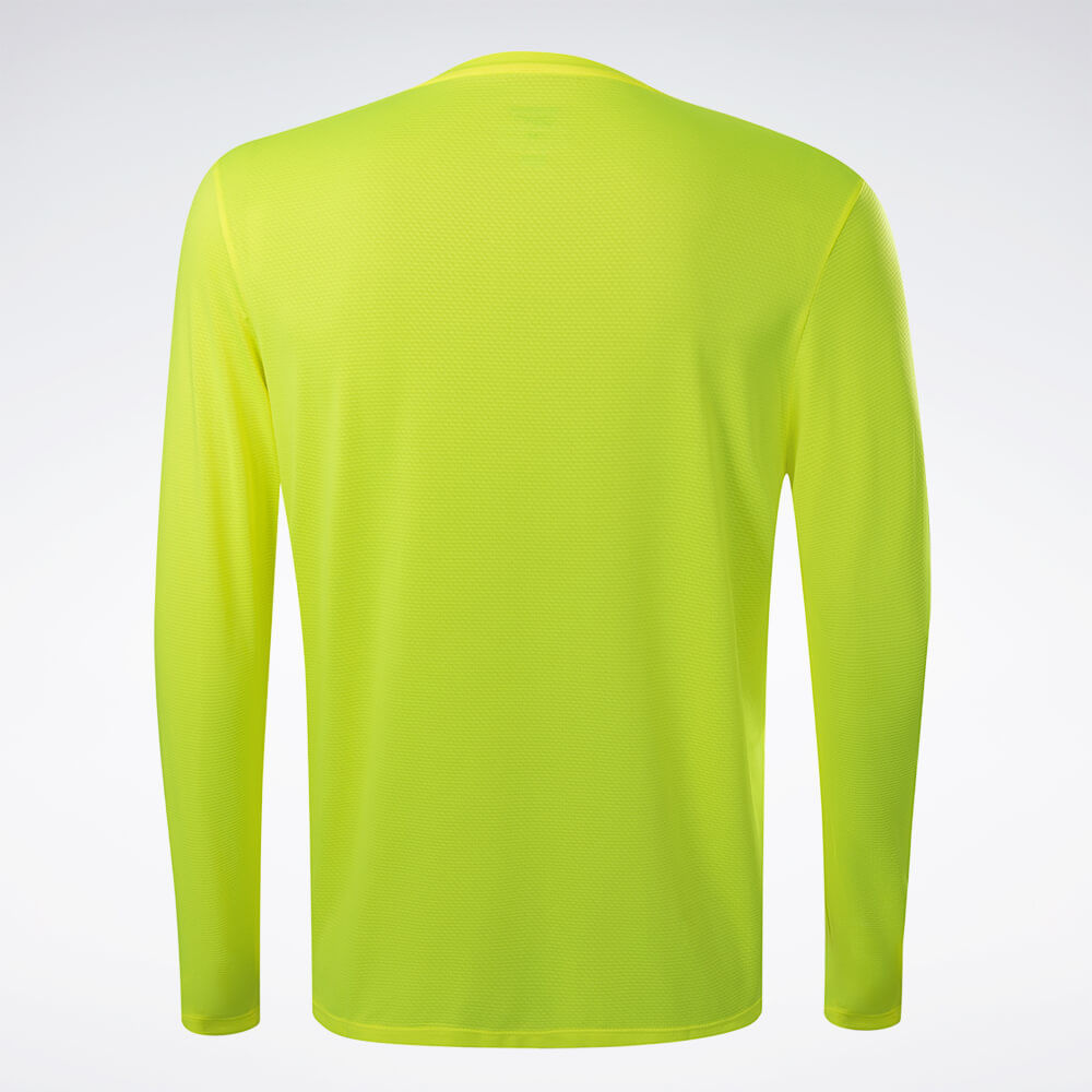 Camiseta Reebok Manga Longa Workout Masculina