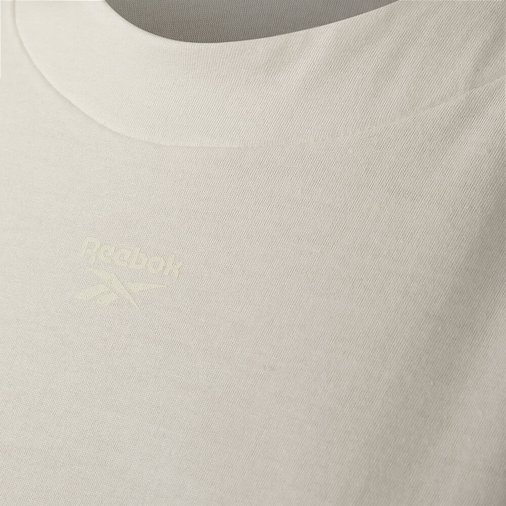 Camiseta Reebok Manga Curta Young Cropped Feminina