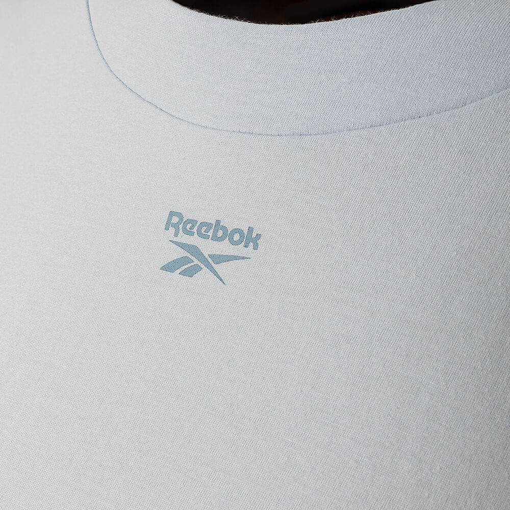 Camiseta Reebok Manga Curta Young Cropped Feminina