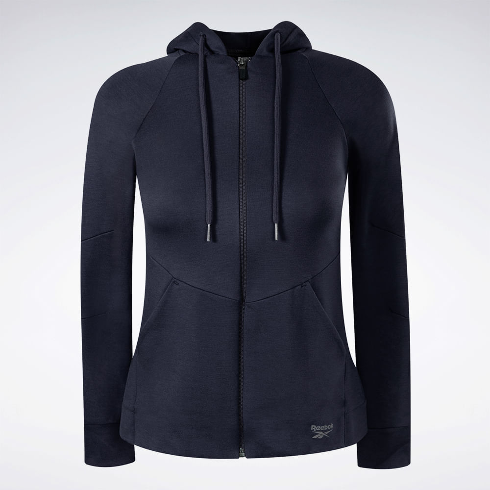 Jaqueta Reebok Essential com Capuz Feminina