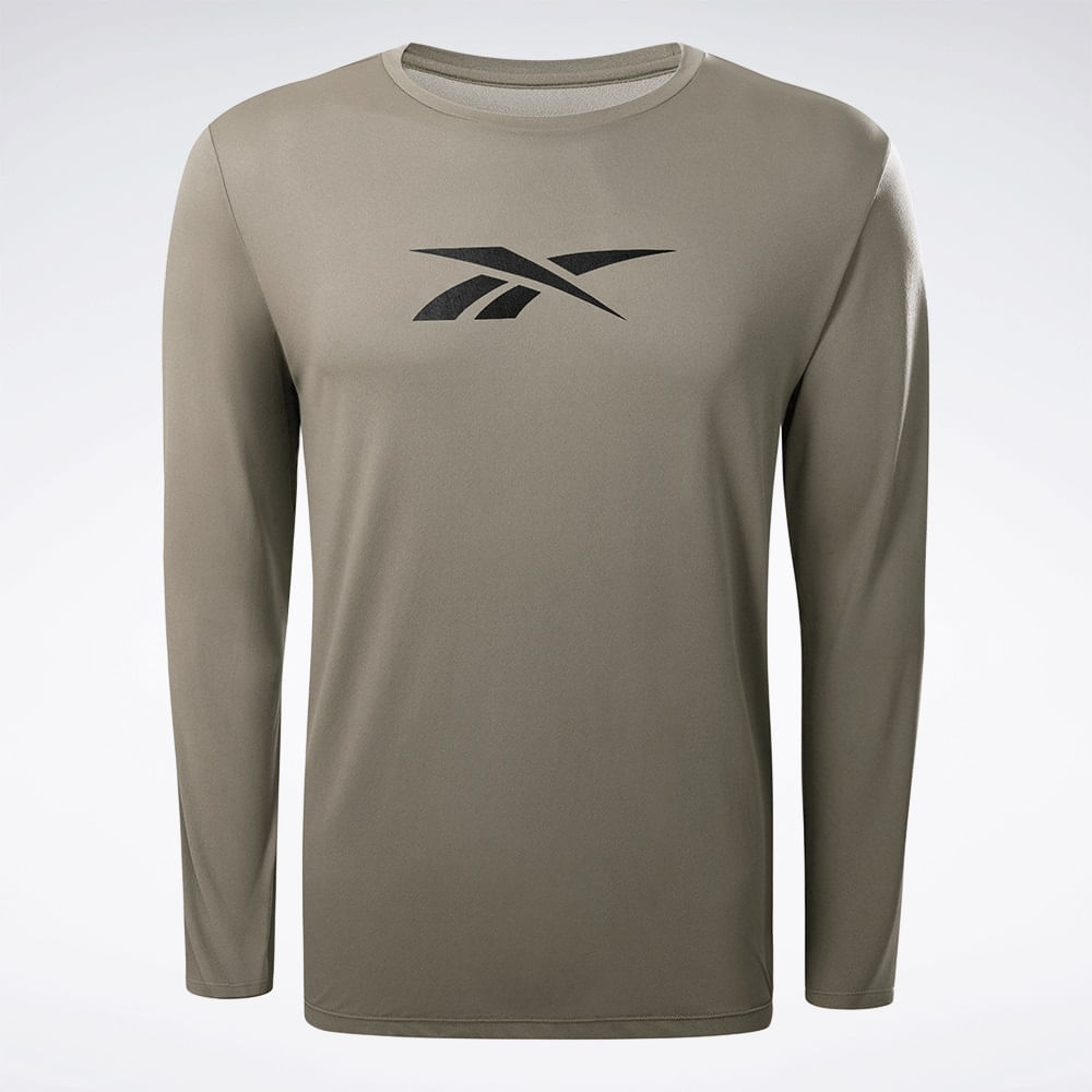 Camiseta Reebok Manga Longa Utility Masculina
