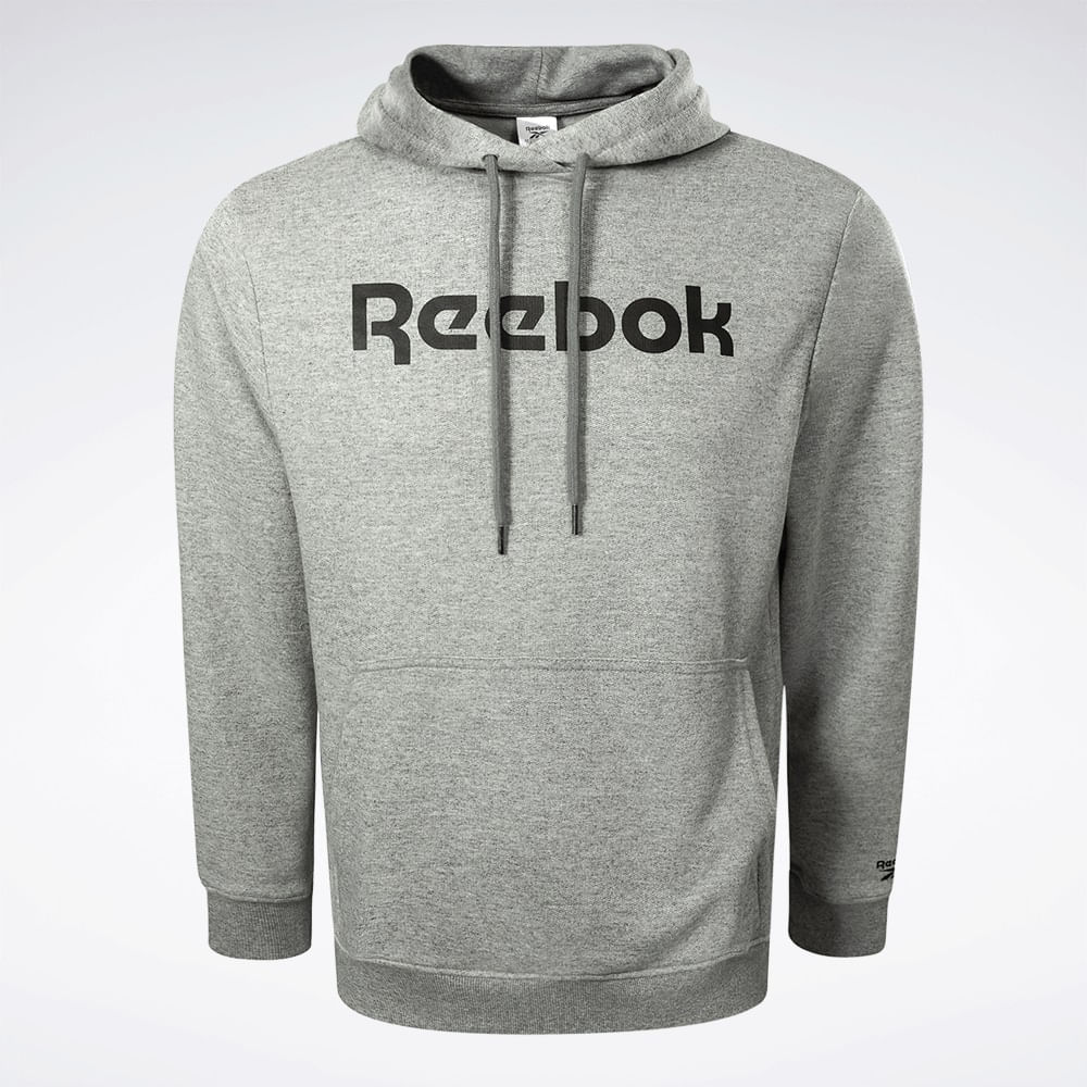 Blusa Reebok Big Logo Linear com Capuz Masculina