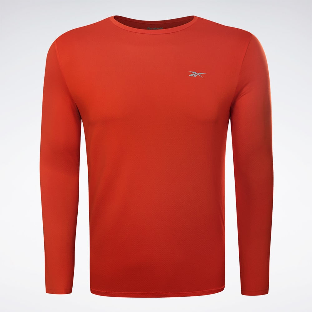 Camiseta Reebok  Manga Longa Dynamic Masculina