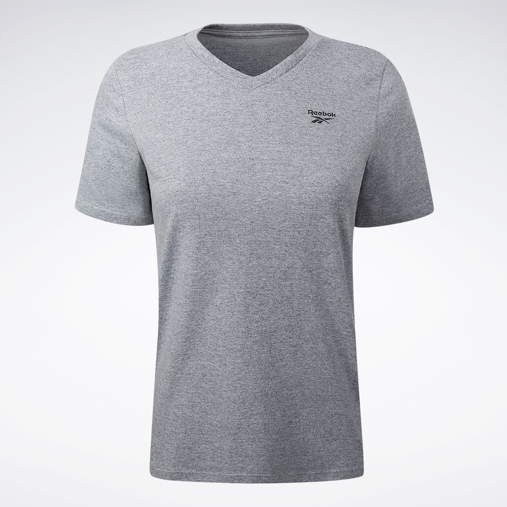Camiseta Reebok Logo V Feminina