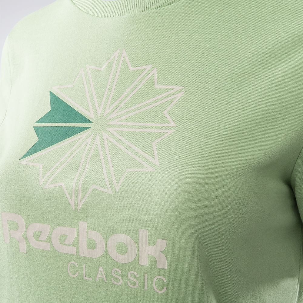 Camiseta Reebok  Star Crest Logo Feminina