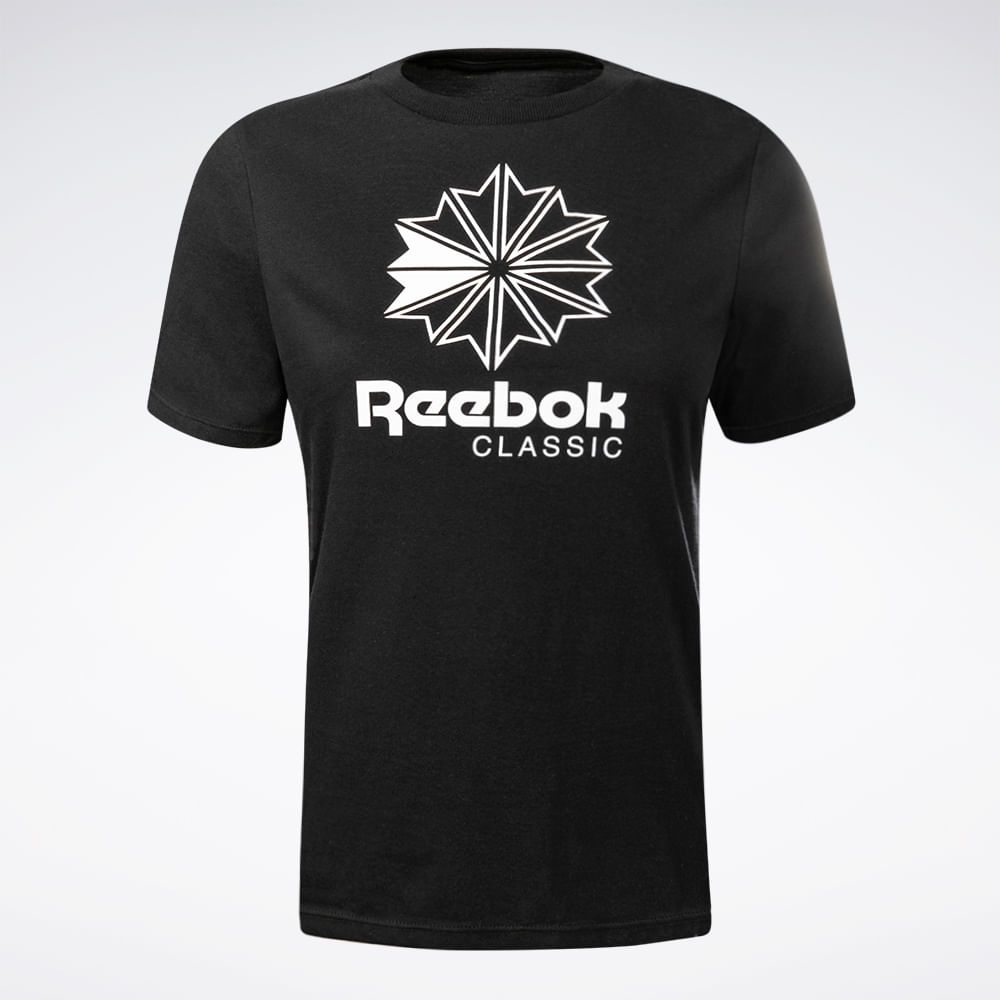 Camiseta Reebok  Star Crest Logo Feminina