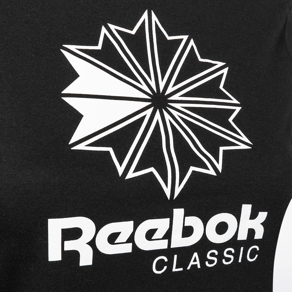 Camiseta Reebok  Star Crest Logo Feminina