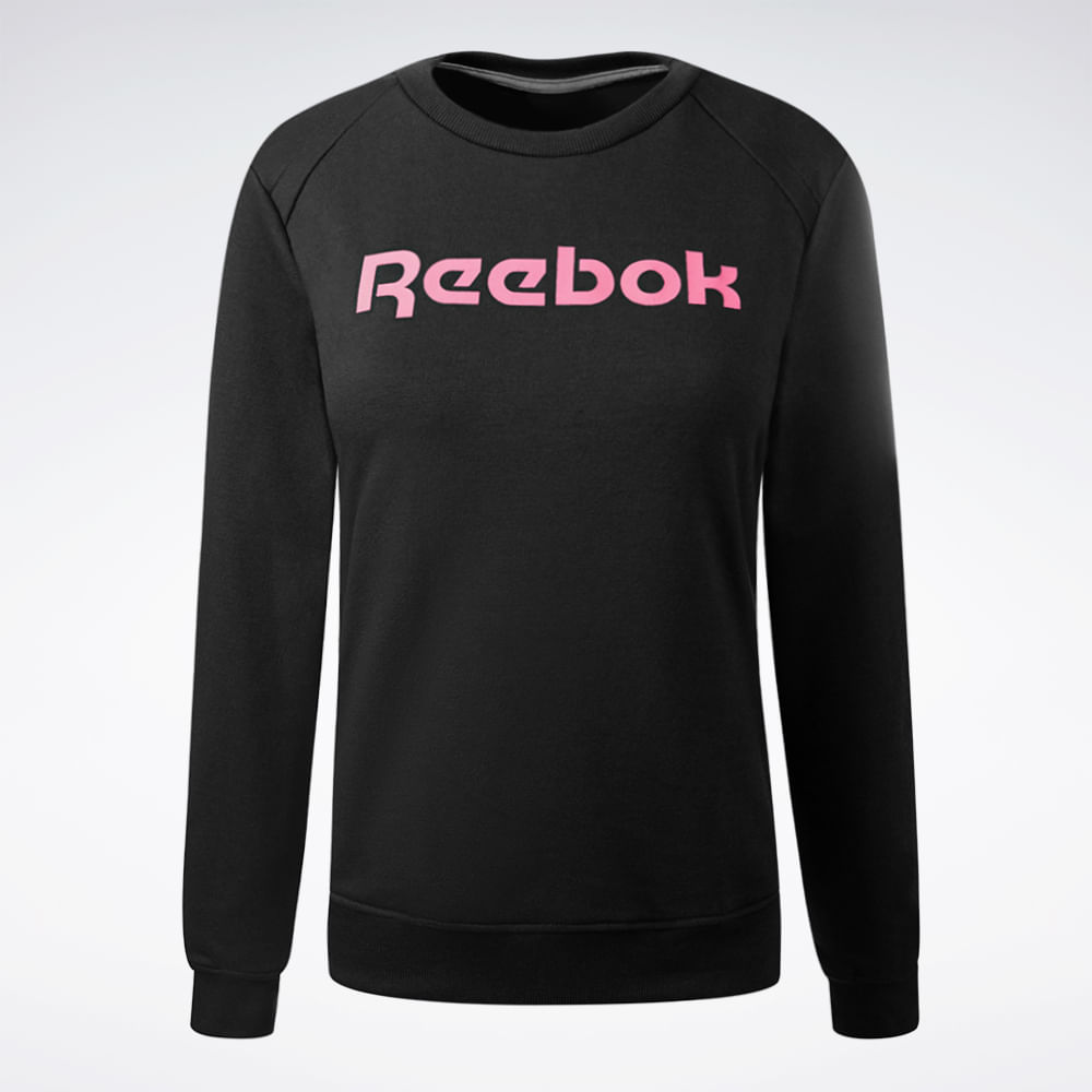 Blusa Reebok Big Logo Linear Crew Feminina