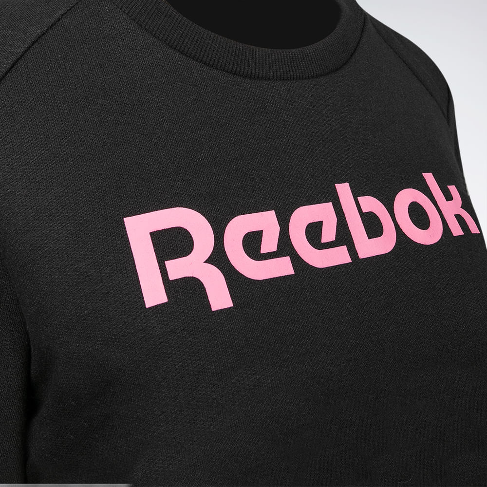 Blusa Reebok Big Logo Linear Crew Feminina