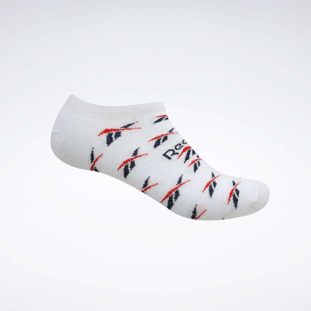 Kit 3 Meias Reebok CL Mini Invisível Feminino