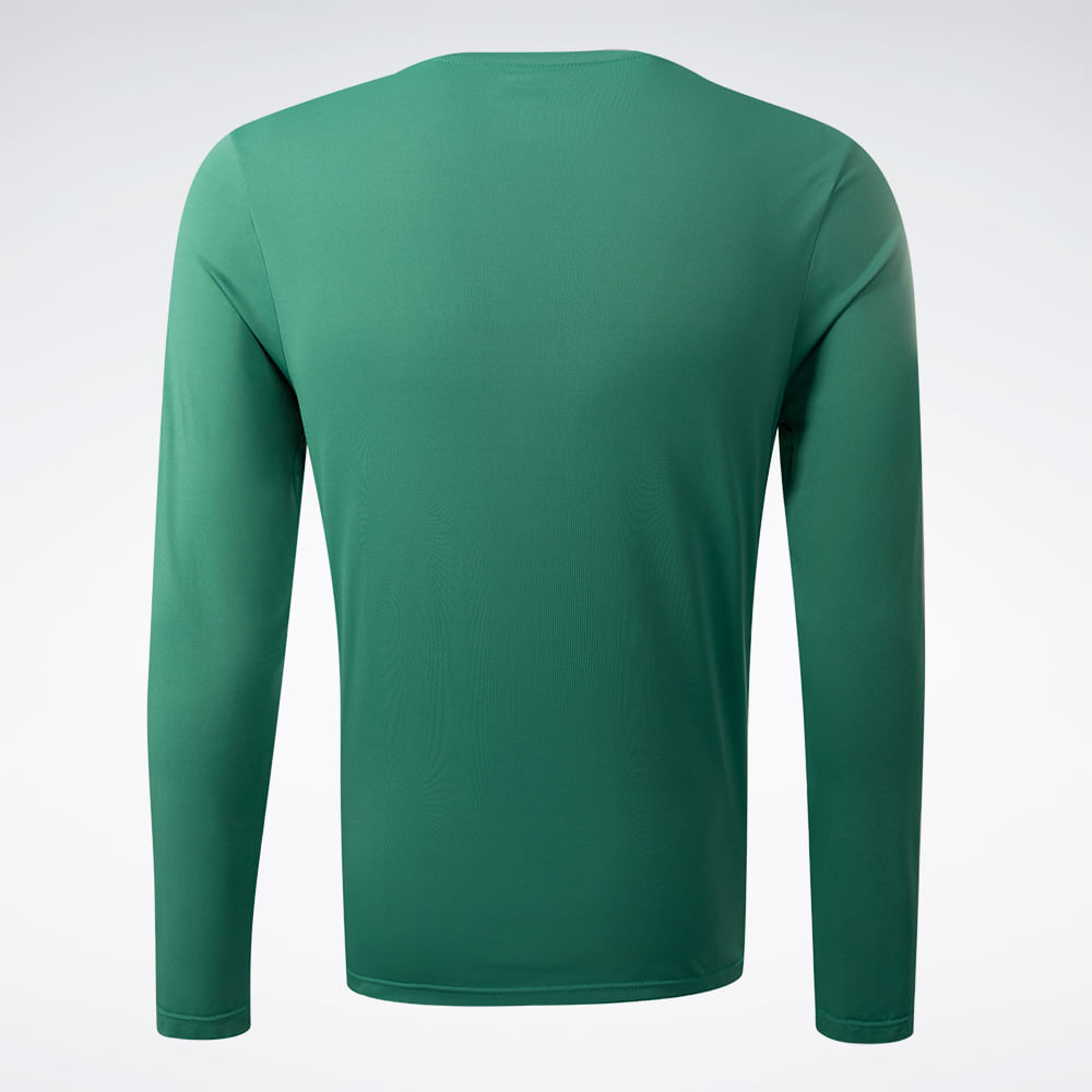 Camiseta Reebok Manga Longa Agile Masculina