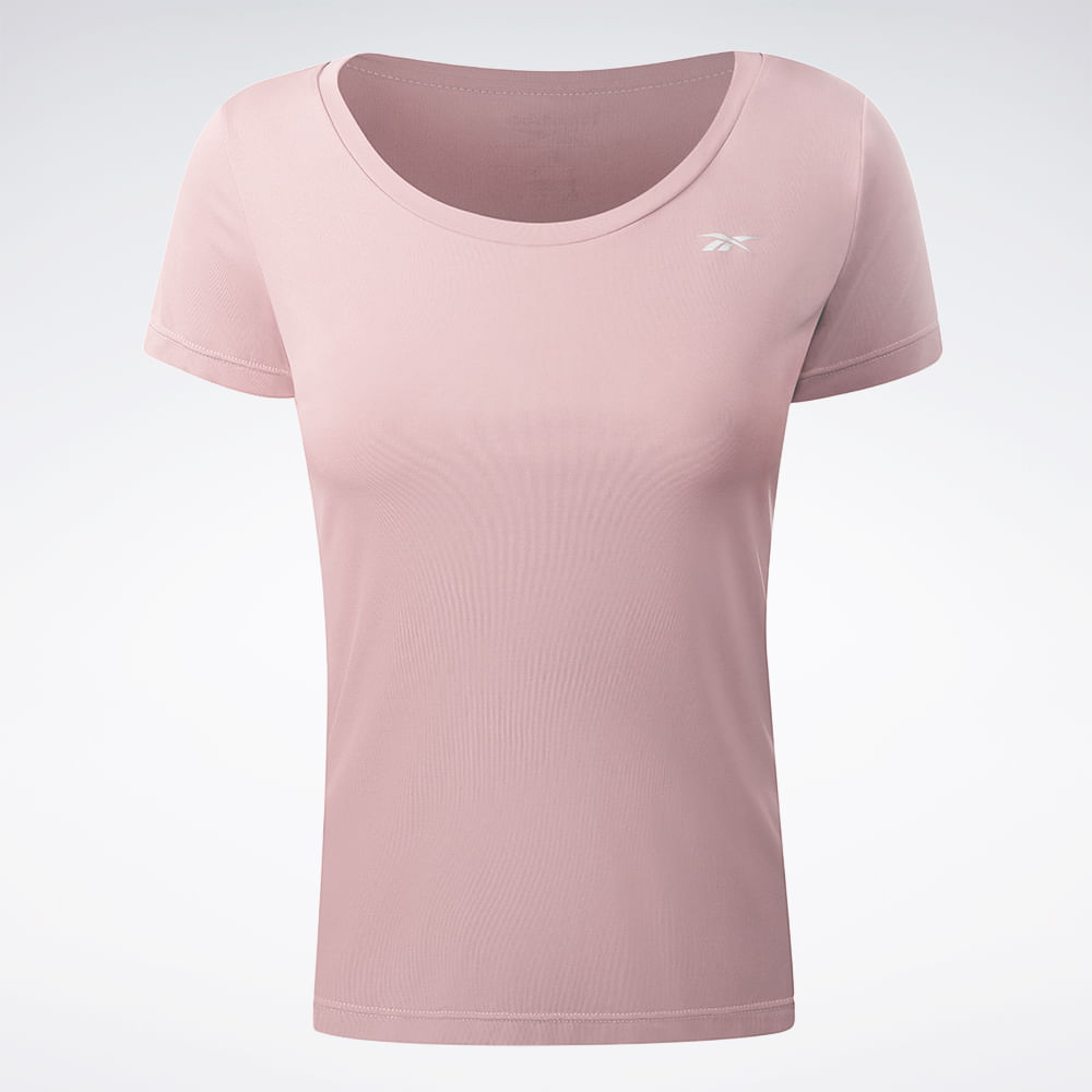 Camiseta Reebok Manga Curta Agile Feminina