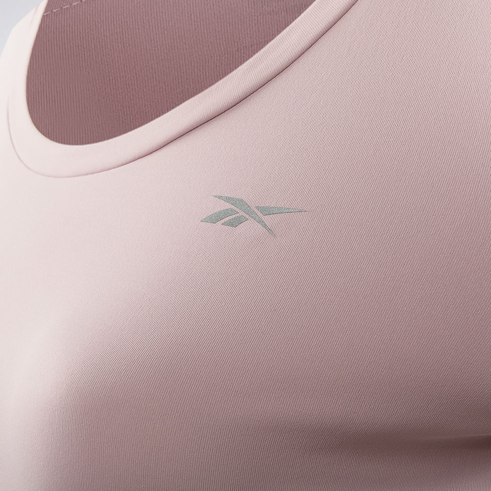 Camiseta Reebok Manga Curta Agile Feminina