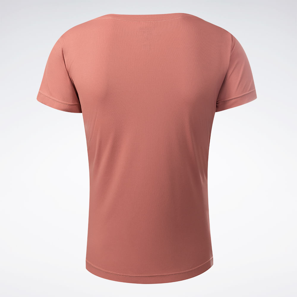 Camiseta Reebok Manga Curta Agile Feminina