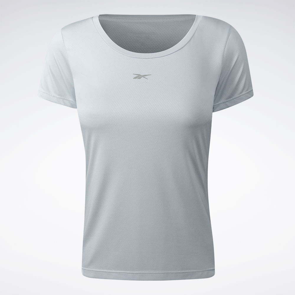 Camiseta Reebok Manga Curta Workout Feminina