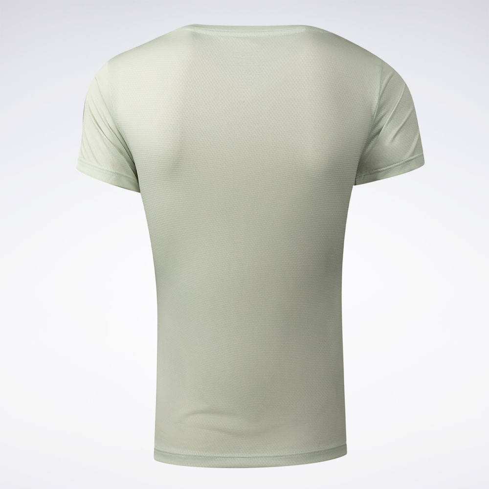 Camiseta Reebok Manga Curta Workout Feminina
