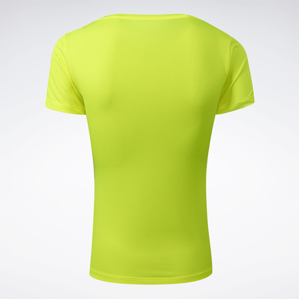 Camiseta Reebok Manga Curta Workout Feminina