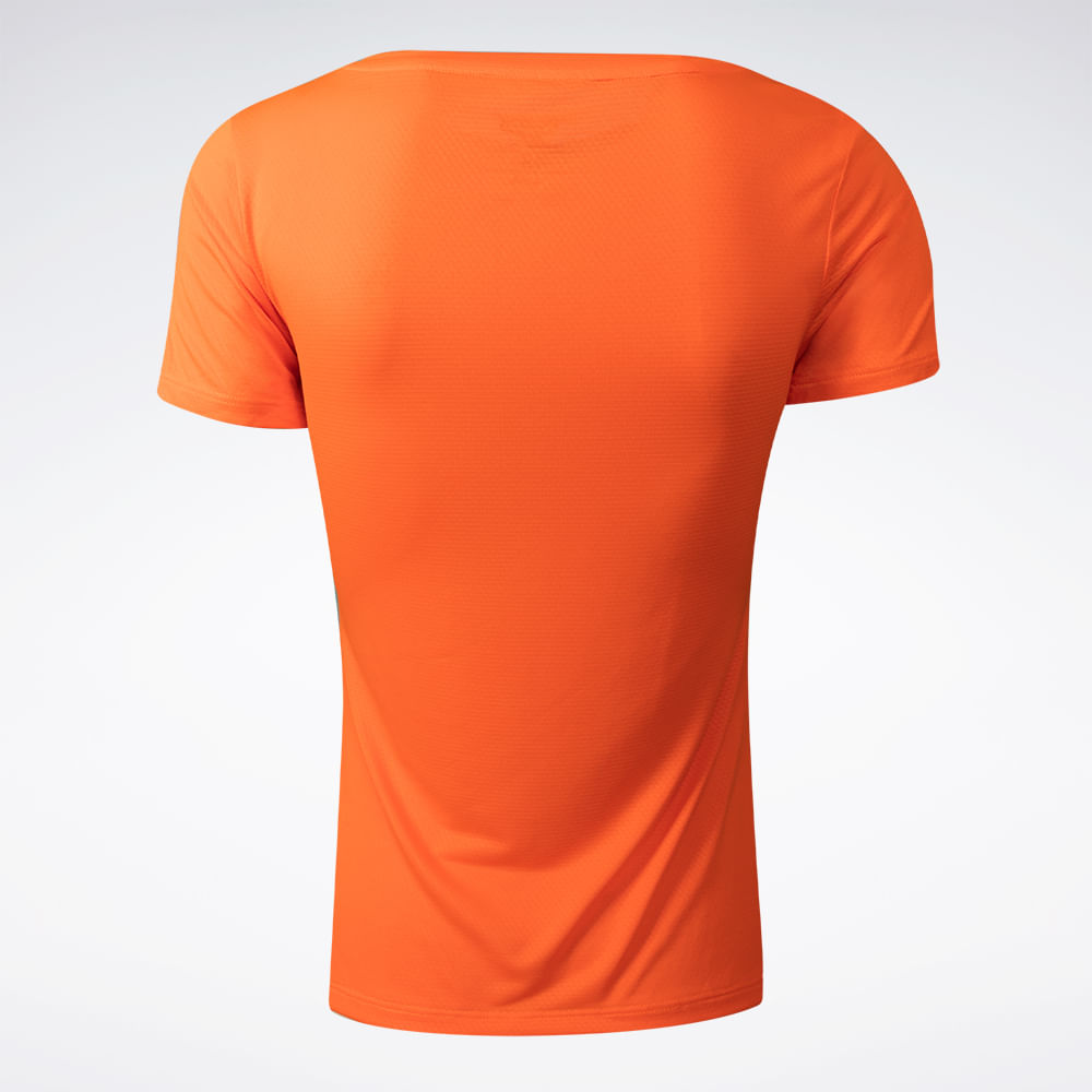 Camiseta Reebok Manga Curta Workout Feminina