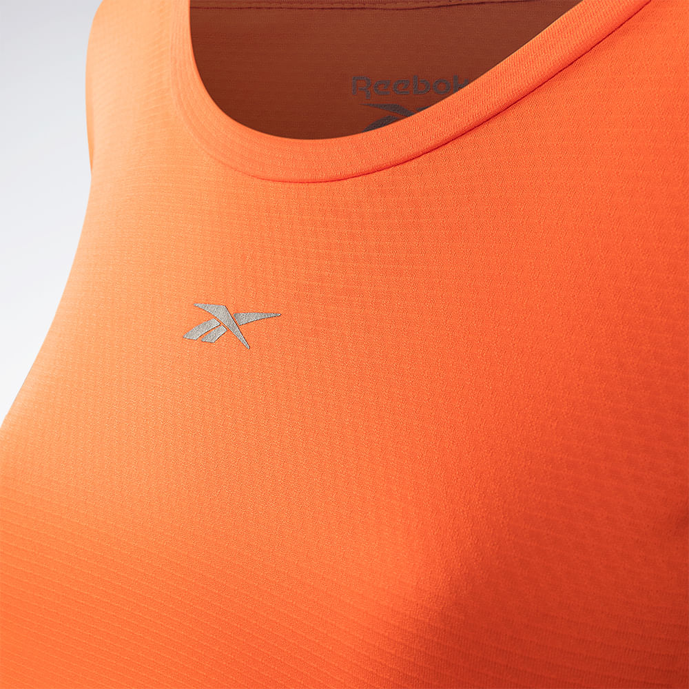 Camiseta Reebok Manga Curta Workout Feminina