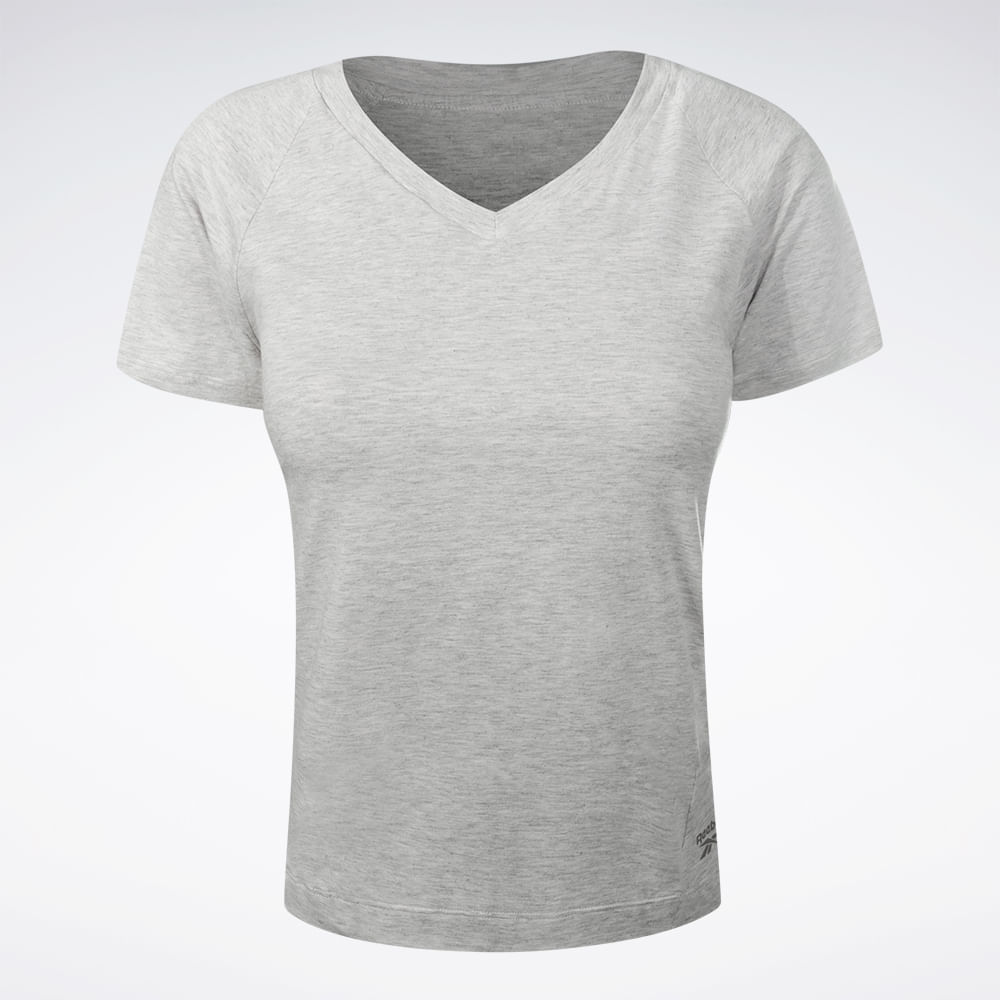 Camiseta Reebok Essential V Feminina