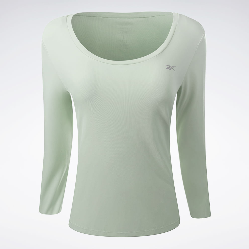 Camiseta Reebok Manga Longa Agile II Feminina
