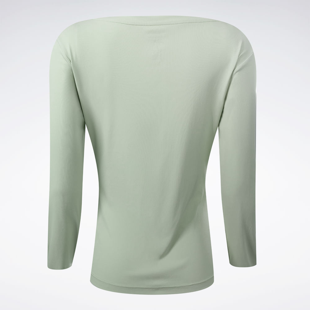 Camiseta Reebok Manga Longa Agile II Feminina