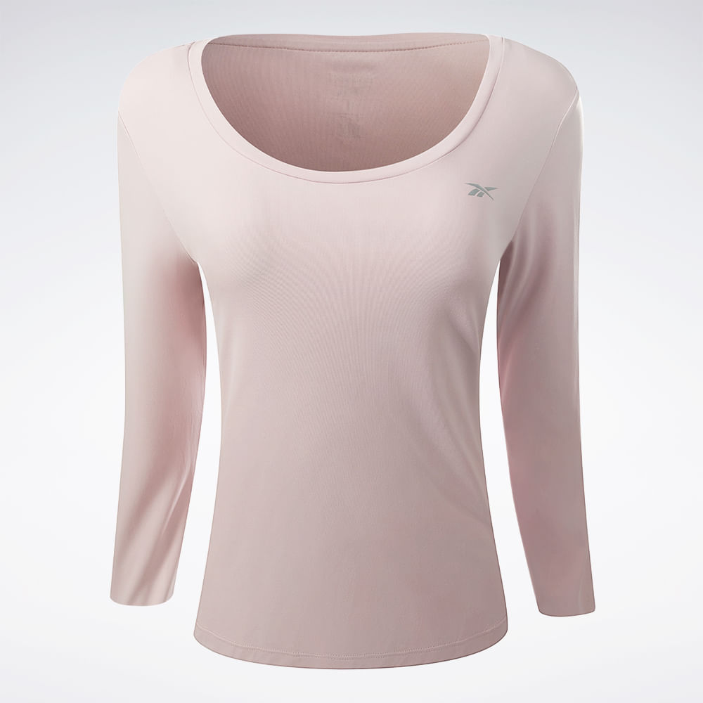 Camiseta Reebok Manga Longa Agile II Feminina - imagem 1