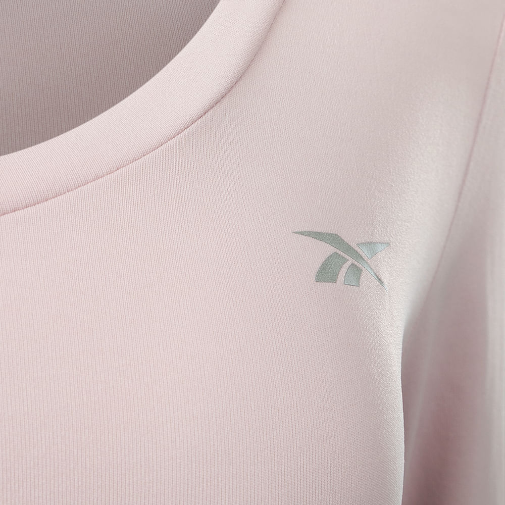 Camiseta Reebok Manga Longa Agile II Feminina