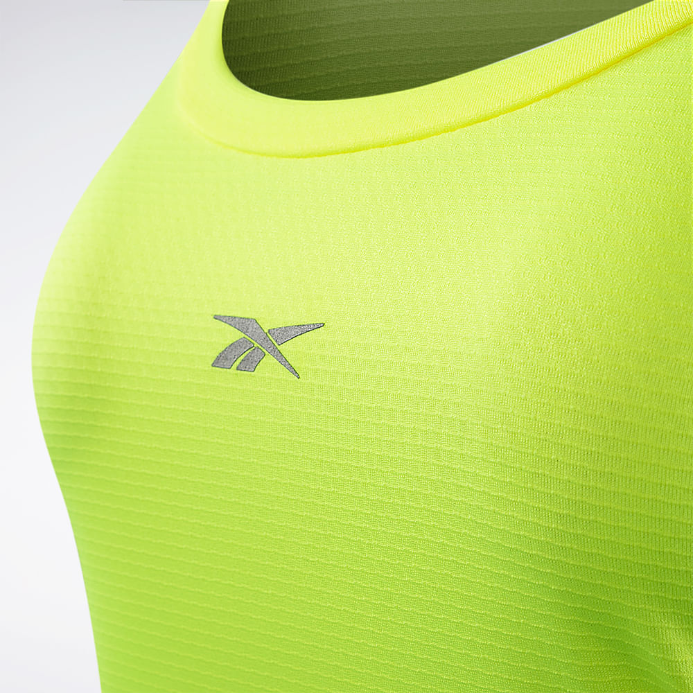 Camiseta Reebok Manga Longa Workout Feminina