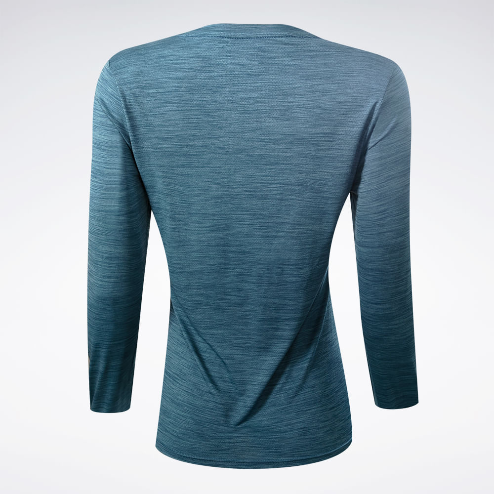 Camiseta Reebok Manga Longa Race Feminina