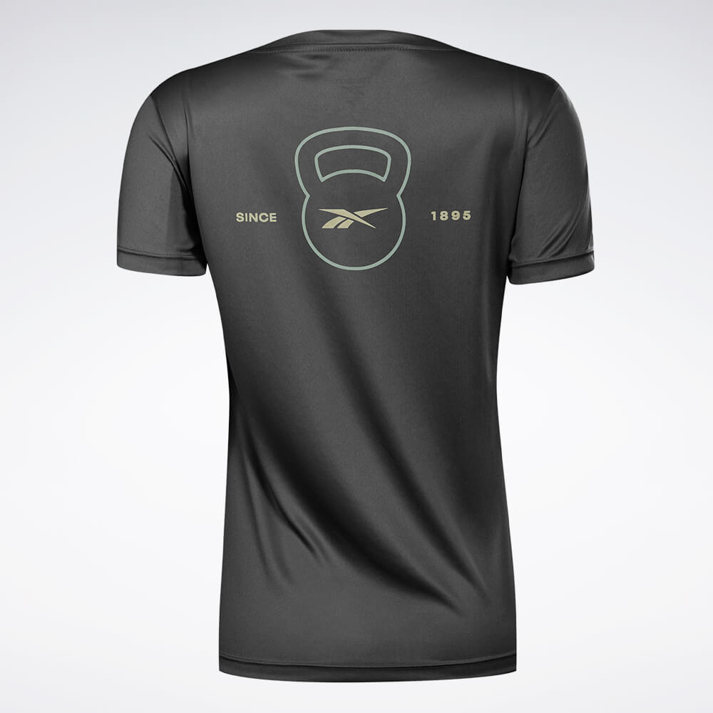 Camiseta Reebok Functional Print Feminina
