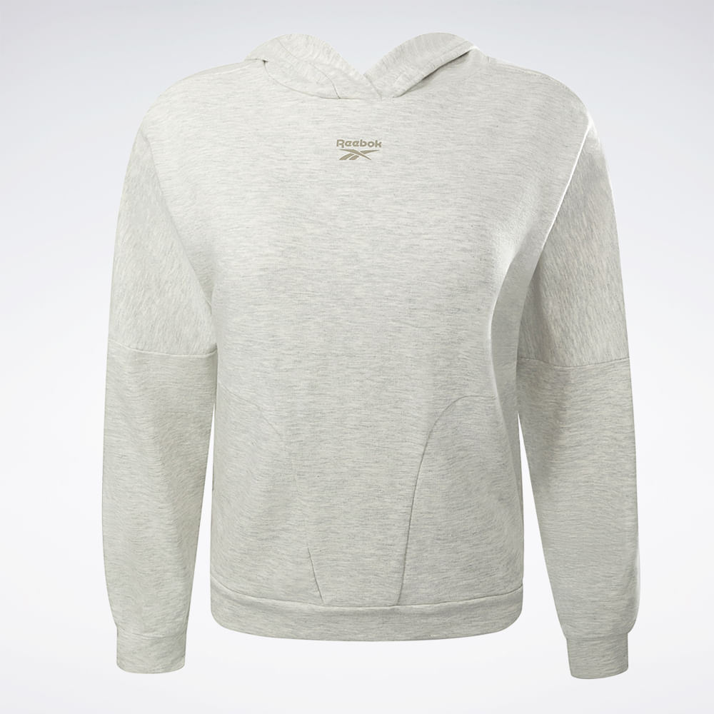 Blusa Reebok Young com Capuz Feminina