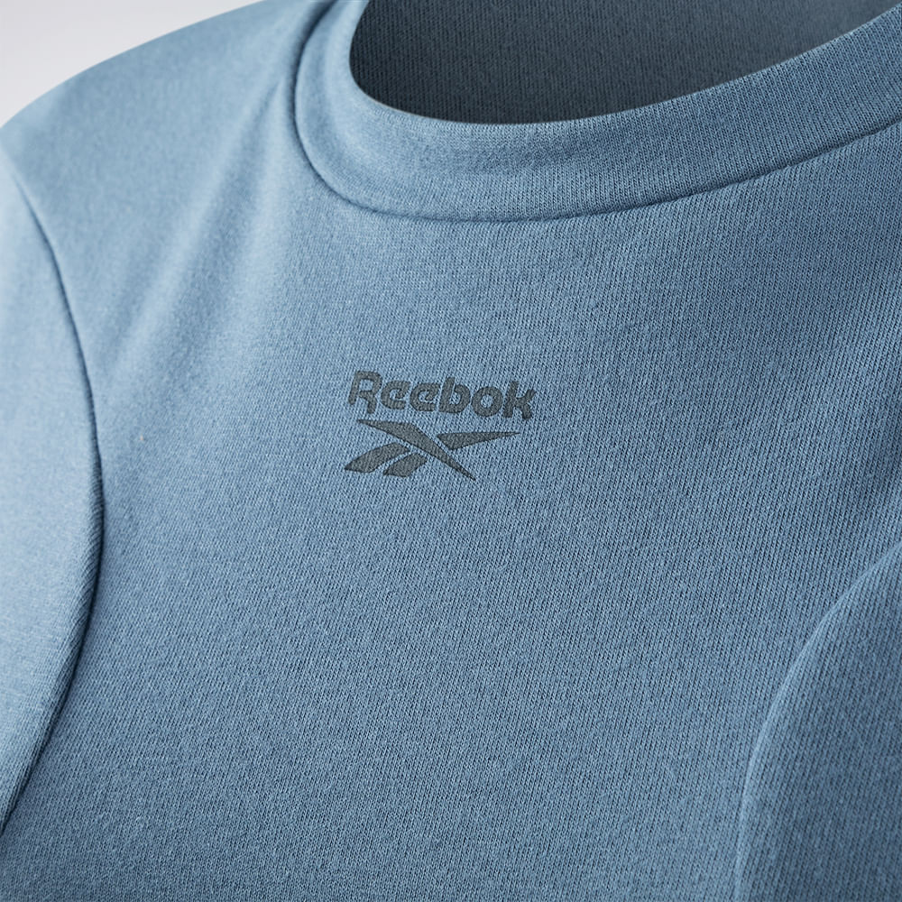 Blusa Reebok Young Gola Careca Feminina