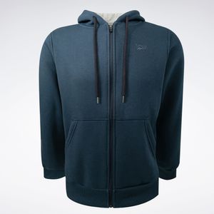 Jaqueta reebok logo com capuz masculina