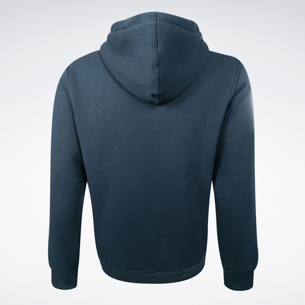 Jaqueta reebok logo com capuz masculina