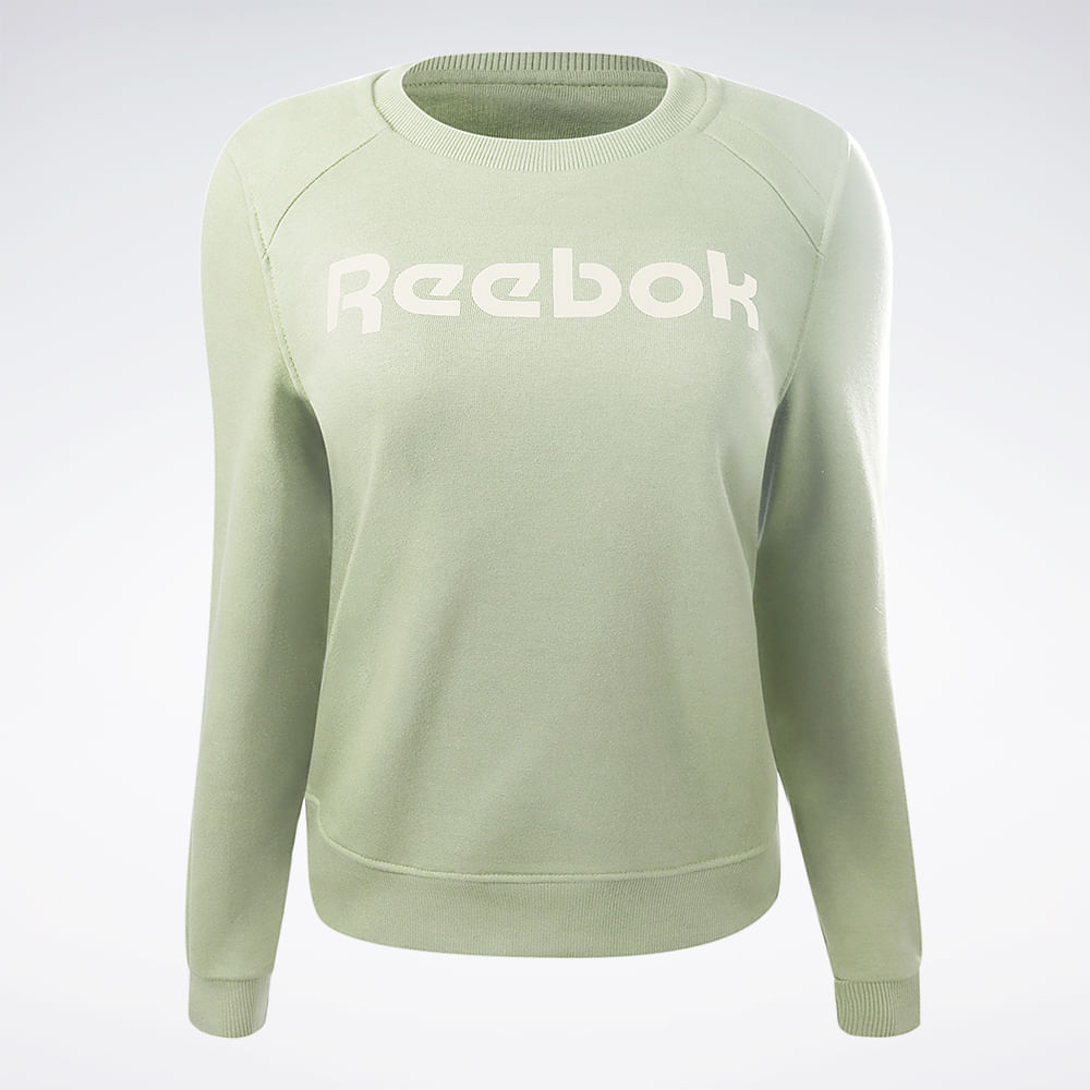 Blusa Reebok Big Logo Linear Crew Feminina