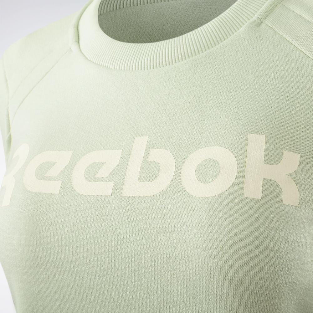 Blusa Reebok Big Logo Linear Crew Feminina