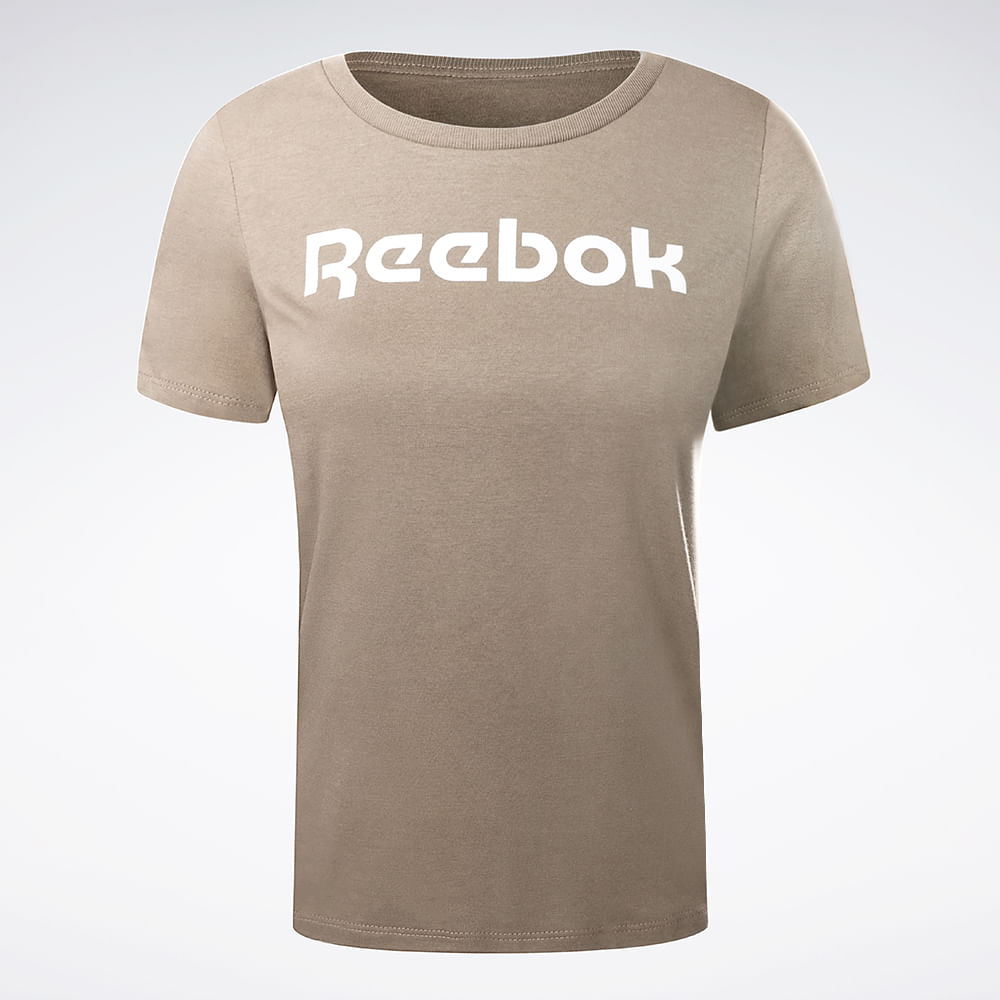 Camiseta Reebok Big Logo Linear Feminina