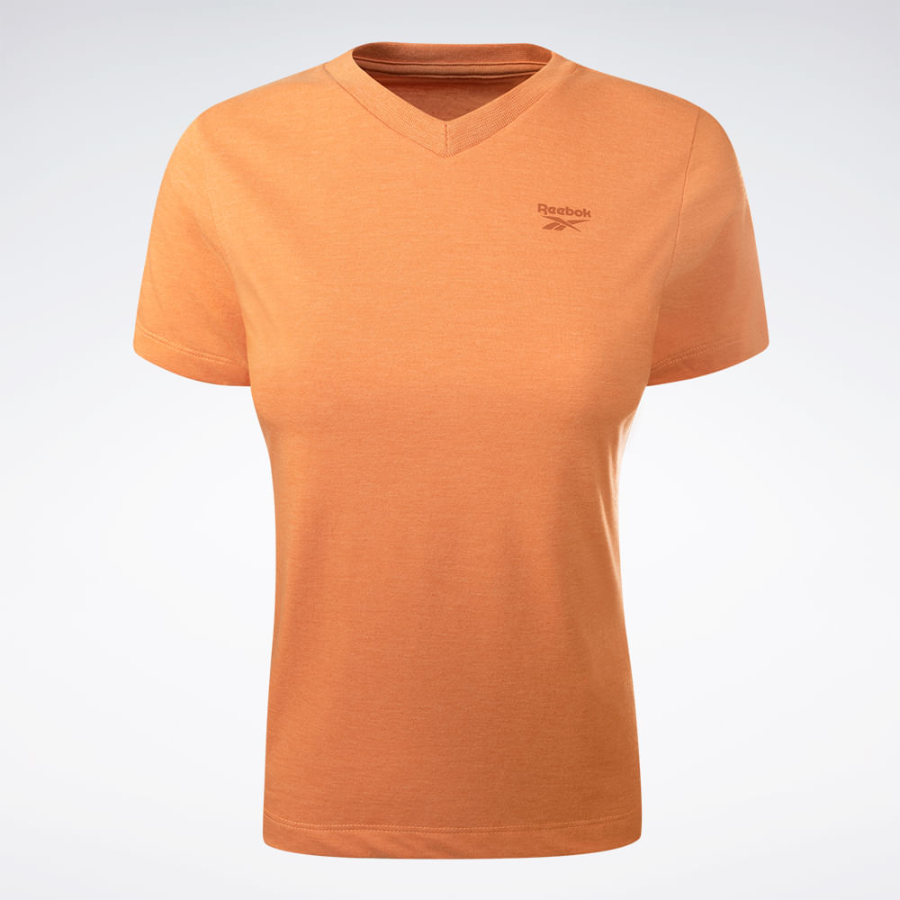 Camiseta Reebok Logo V Feminina