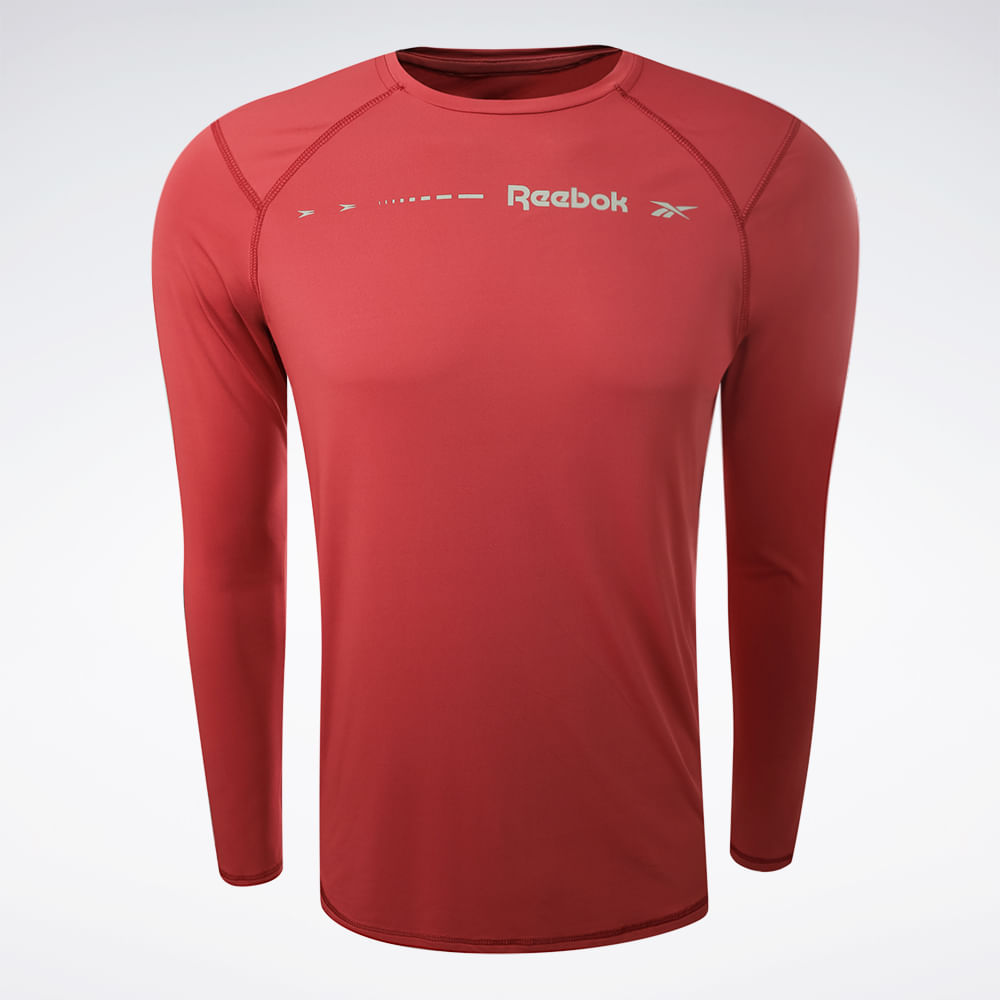 Camiseta Reebok Manga Longa Energy Print Masculina