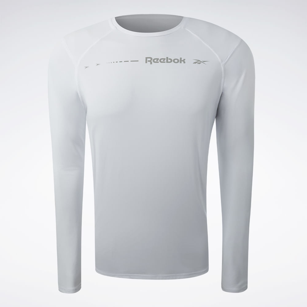 Camiseta Reebok Manga Longa Energy Print Masculina