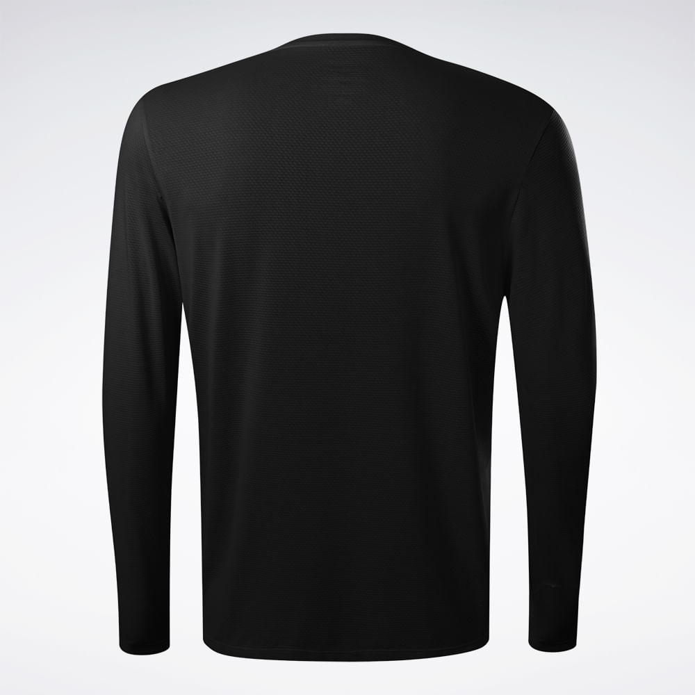 Camiseta Reebok Manga Longa Workout Masculina