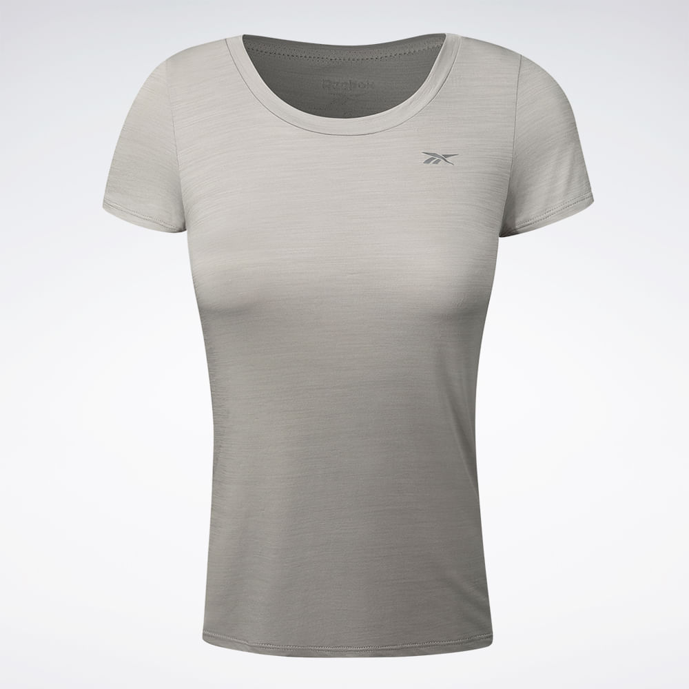 Camiseta Reebok Manga Curta Race Print Feminina