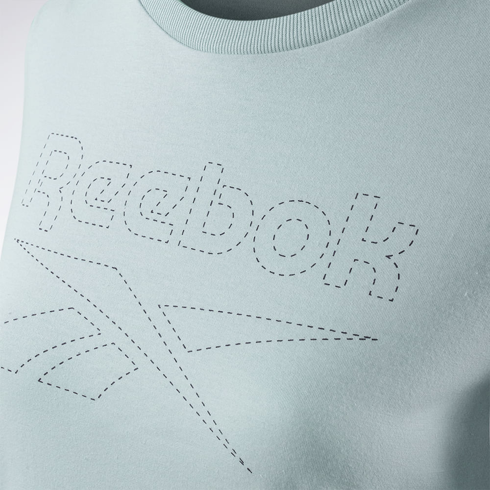 Camiseta Reebok Big Logo Feminina
