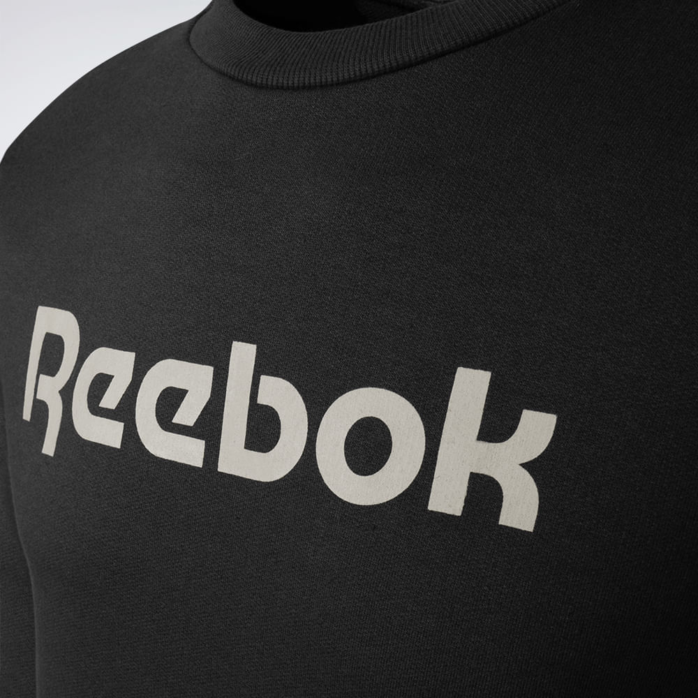 Blusa Reebok Big Logo Linear Crew Masculino