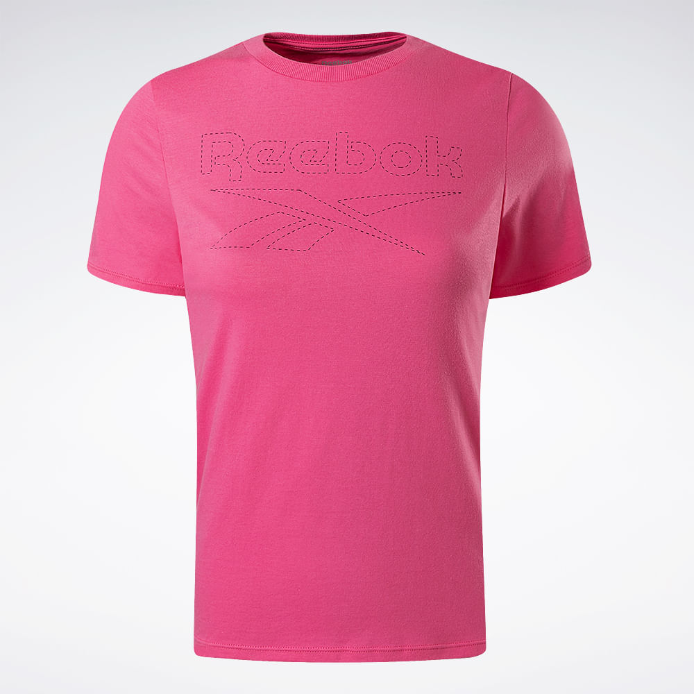 Camiseta Reebok CL Logo Feminina