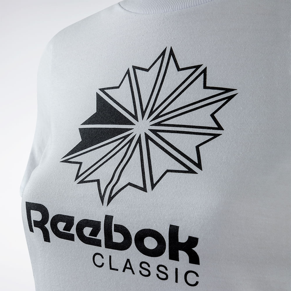 Camiseta Reebok  Star Crest Logo Feminina