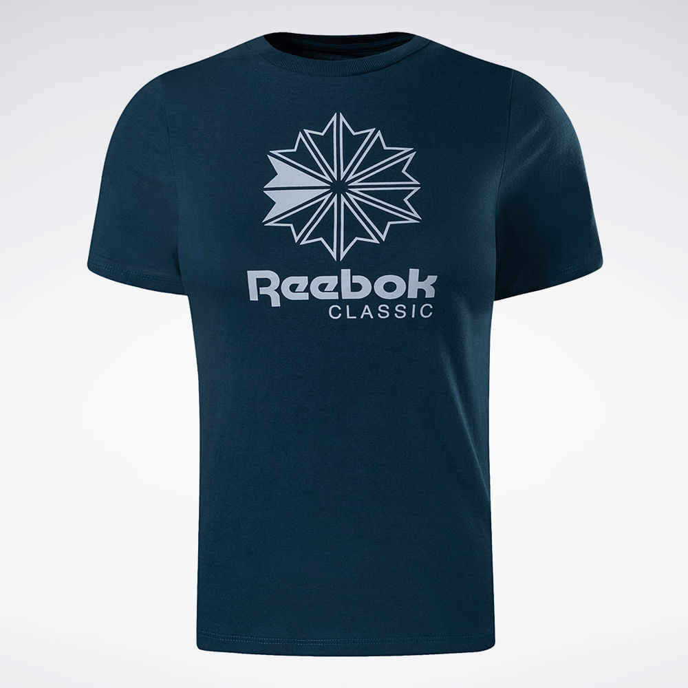Camiseta Reebok Star Crest Logo Feminina